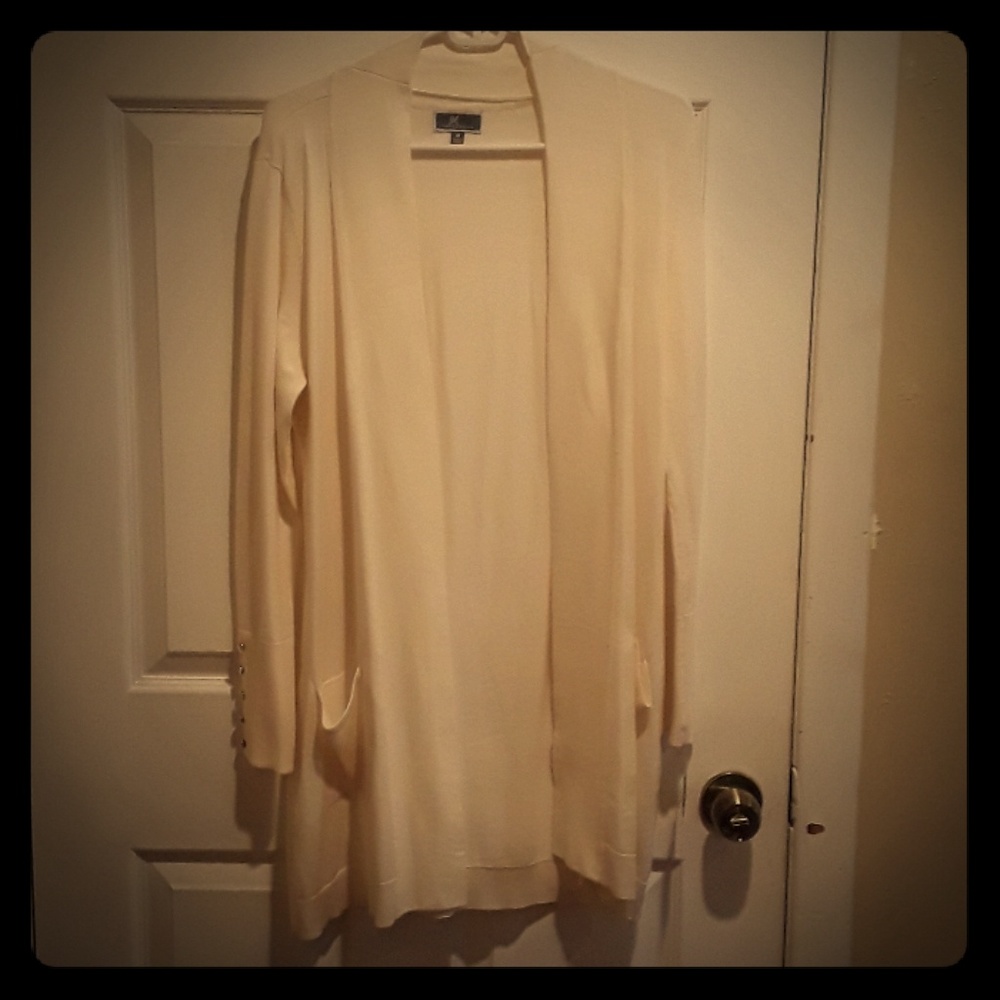 Women's eggshell color coat